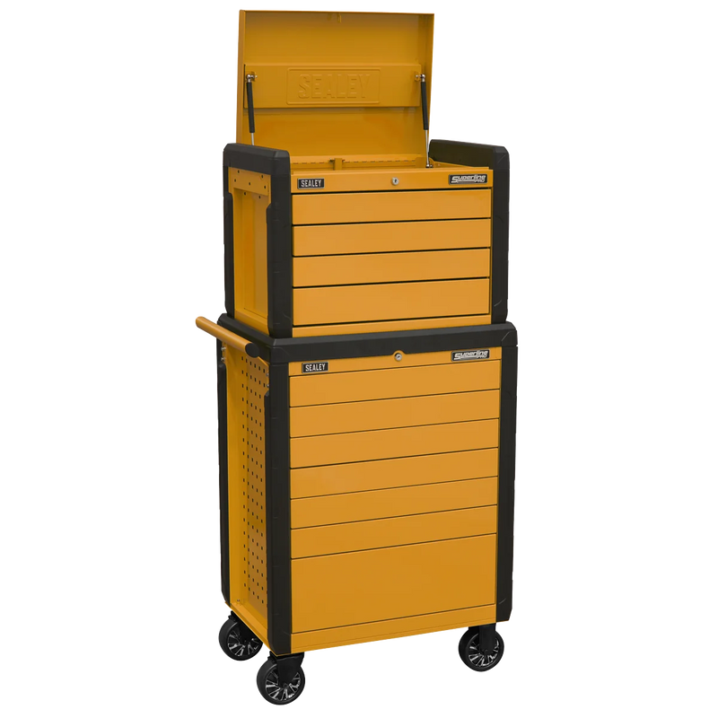 Sealey Superline PRO Tool Chest & Rollcab 11 Drawer 702x477x1470mm Green