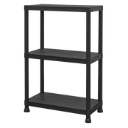 Sealey Plastic Racking Unit APPR3 75kg Capacity 3 Shelves