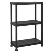 Sealey Plastic Racking Unit APPR3 75kg Capacity 3 Shelves