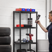 Sealey Plastic Racking Unit APPR5 125kg Capacity 5 Shelves
