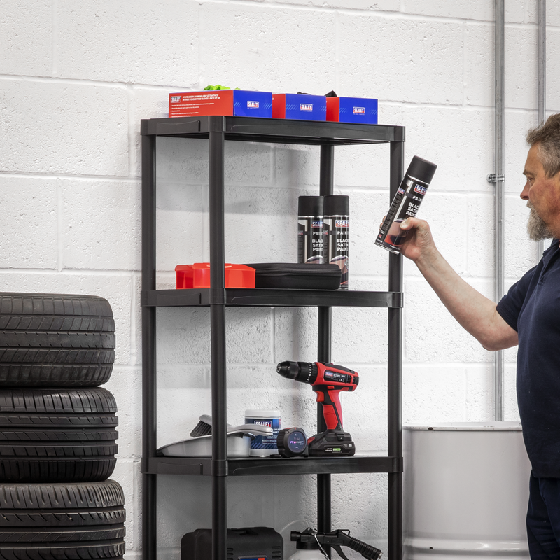 Sealey Plastic Racking Unit APPR5 125kg Capacity 5 Shelves