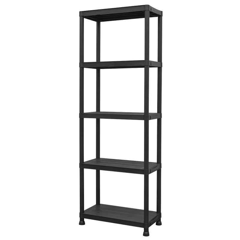 Sealey Plastic Racking Unit APPR5 125kg Capacity 5 Shelves