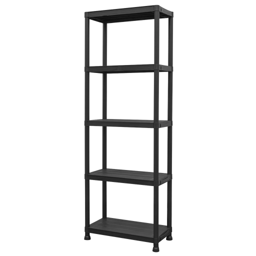 Sealey Plastic Racking Unit APPR5 125kg Capacity 5 Shelves