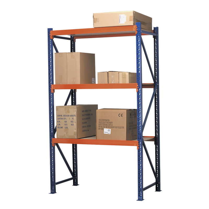 Sealey Heavy-Duty Shelving Unit 900kg Capacity 1150x600x2000mm