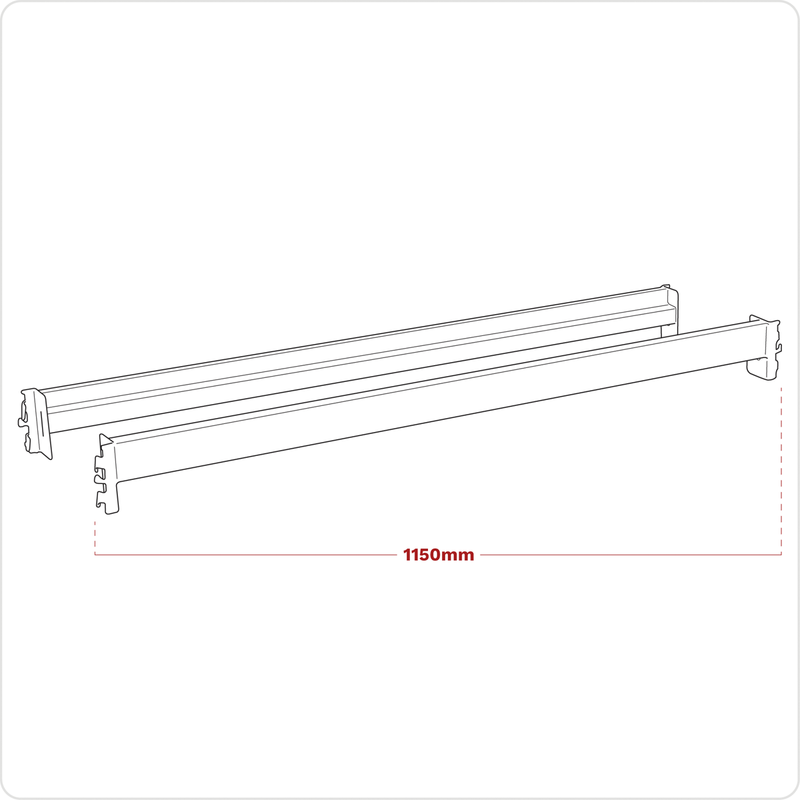 Sealey Cross Beam 1090mm 900kg Capacity - Pair