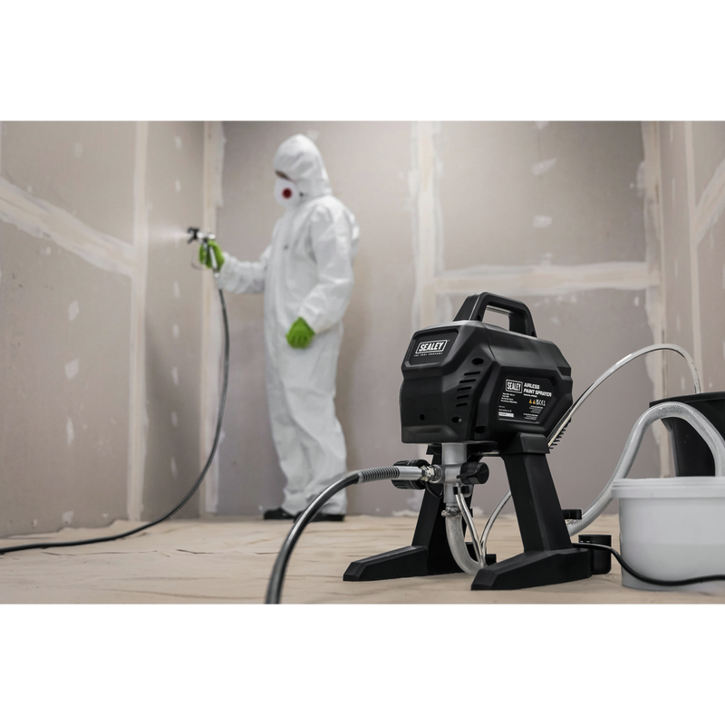 Sealey Airless Paint Sprayer Kit APS1000 700W 10m Hose