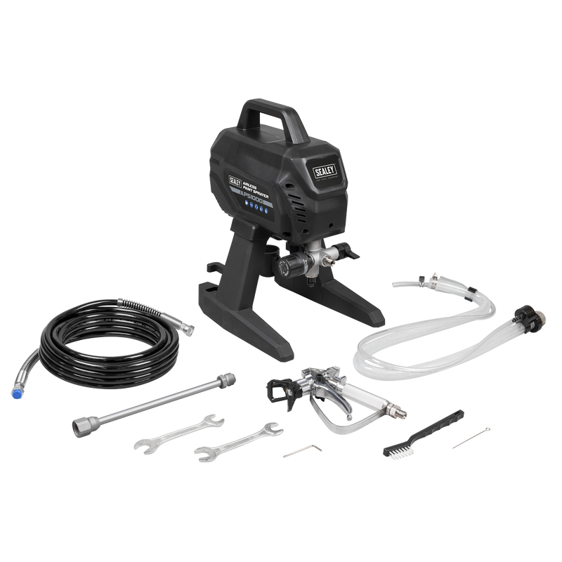 Sealey Airless Paint Sprayer Kit APS1000 700W 10m Hose