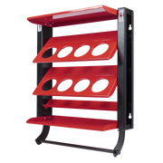 Sealey Spray Can Storage Rack 8 Holders Ø70mm