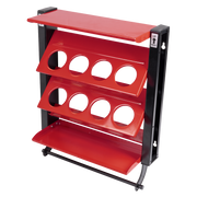 Sealey Spray Can Storage Rack 8 Holders Ø70mm