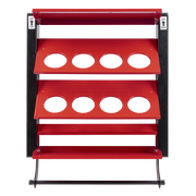 Sealey Spray Can Storage Rack 8 Holders Ø70mm