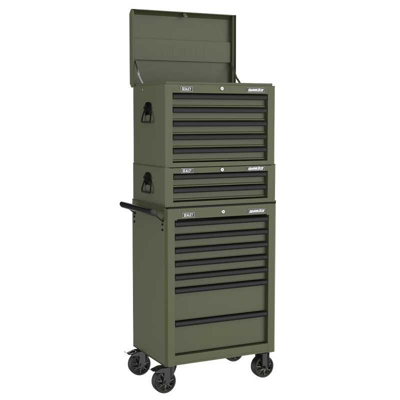 Sealey Tool Chest Combination 14 Drawer - Khaki