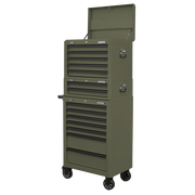 Sealey Tool Chest Combination 14 Drawer - Khaki