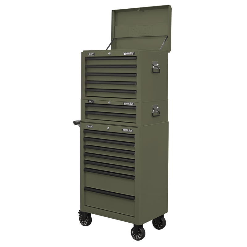 Sealey Tool Chest Combination 14 Drawer - Khaki