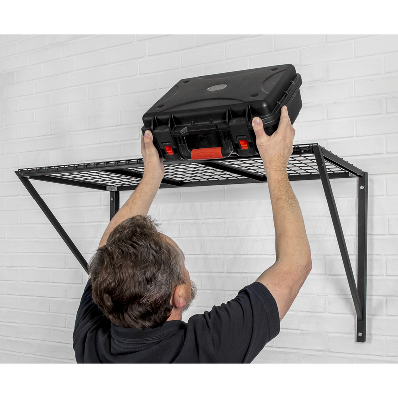 Sealey Heavy-Duty Wall Mounting Storage Rack 100kg Capacity