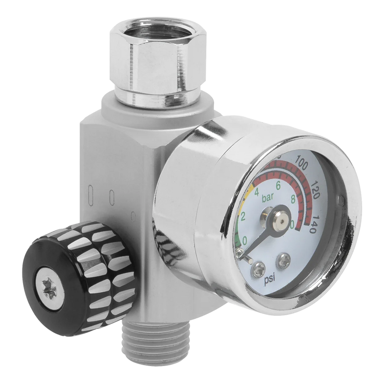 Sealey Premier On-Gun Air Pressure Regulator AR01 140psi