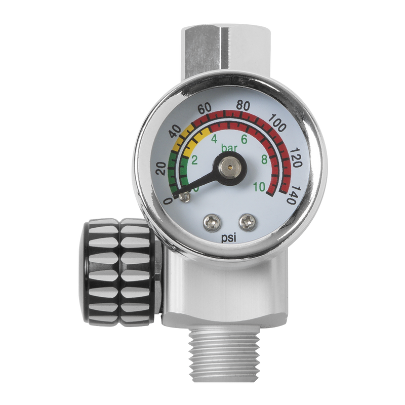 Sealey Premier On-Gun Air Pressure Regulator AR01 140psi