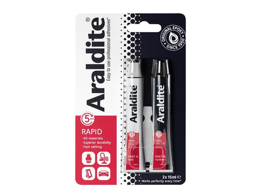 Araldite® Rapid Epoxy 2 x 15ml Tubes - ARL400005