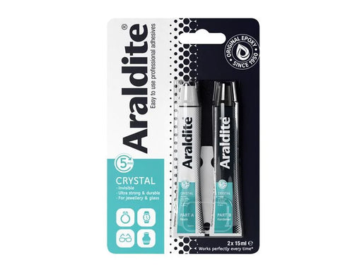 Araldite® Crystal Epoxy 2 x 15ml Tubes - ARL400008