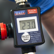 Sealey On-Gun Digital Pressure Regulator/Gauge 160psi