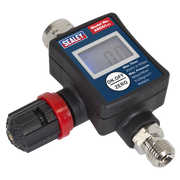 Sealey On-Gun Digital Pressure Regulator/Gauge 160psi