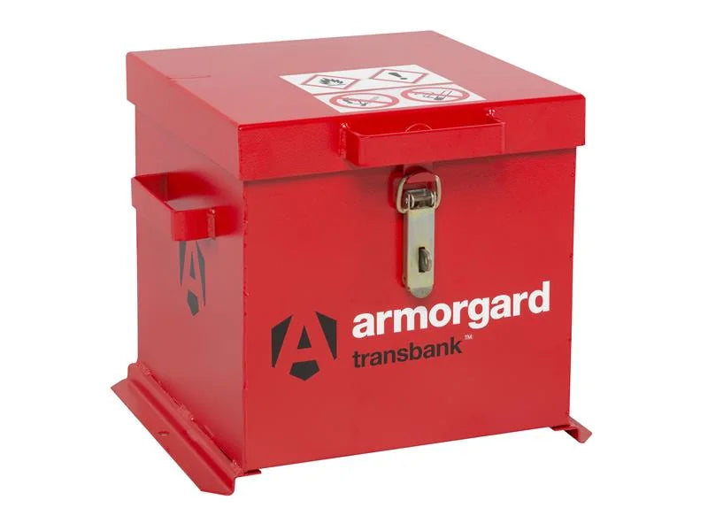 Armorgard TRB1 TransBank™ Hazard Transport Box 430 x 415 x 365mm - TRB1