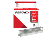 Arrow T72HW Clear Insulated Staples for Hardwood 5 x 12mm (Box 300) - A721168HW