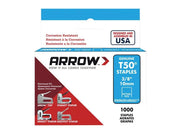 Arrow T50 Staples Stainless Steel 506SS 10mm (3/8in) (Box 1000) - A506SS1