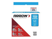 Arrow T50 Staples 8mm (5/16in) (Bulk Pack 5000) - A505IP