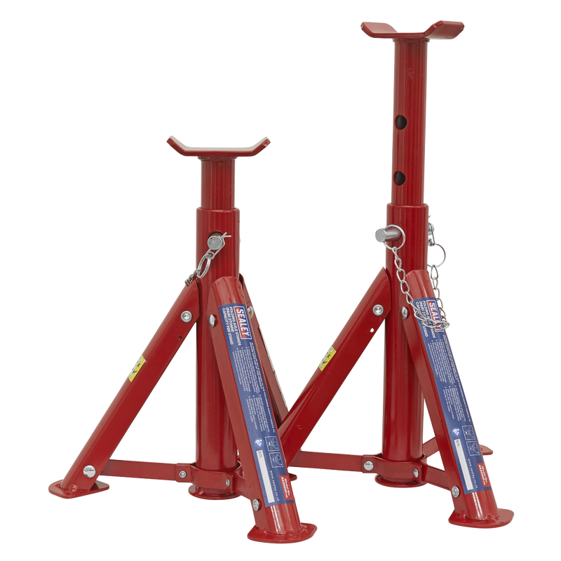 Sealey Folding Axle Stands AS2000F 2 Tonne Capacity (Pair)