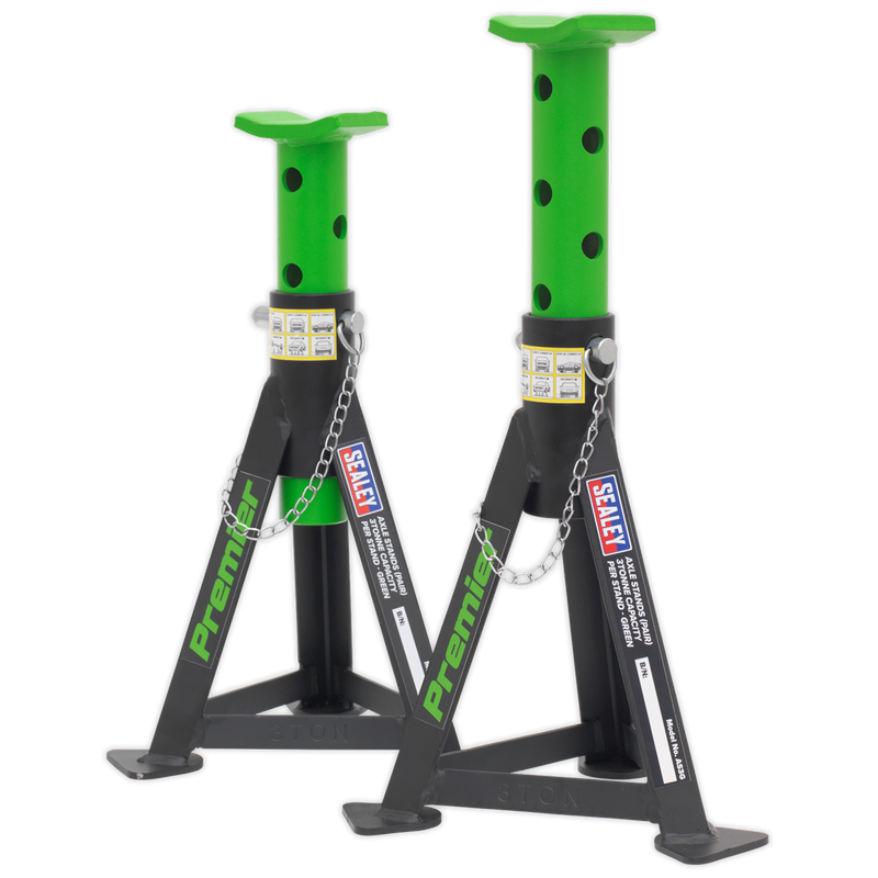 Sealey Premier 3 Tonne Trolley Jack with Axle Stands Combo Set