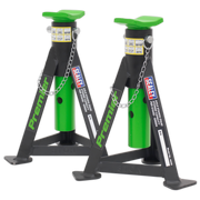 Sealey Premier 3 Tonne Trolley Jack with Axle Stands Combo Set