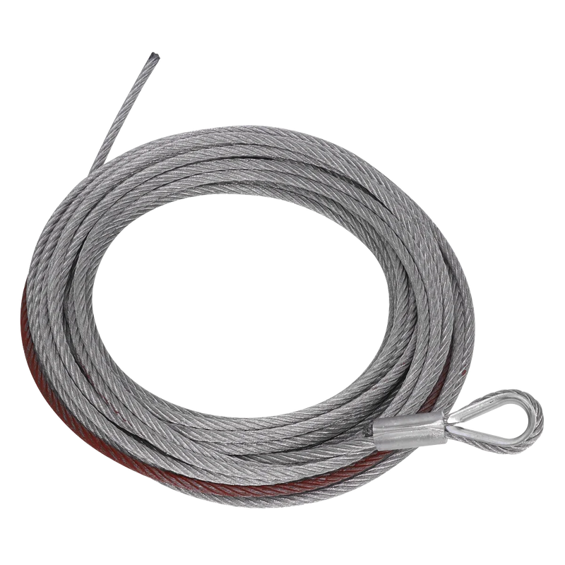 Sealey Wire Rope ATV1000W 4.8mm x 12m for Winch