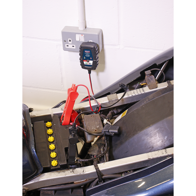 Sealey 6/12V Smart Trickle Charger & Maintainer 1A