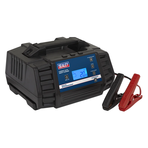Sealey 12/24V Compact Auto Smart Charger & Maintainer 12A
