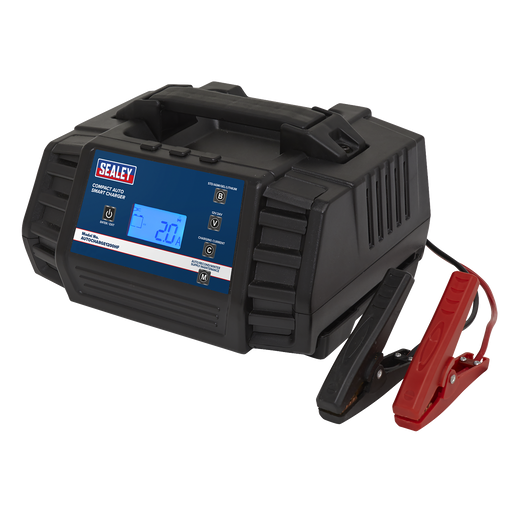 Sealey 12/24V Compact Auto Smart Charger & Maintainer 12A