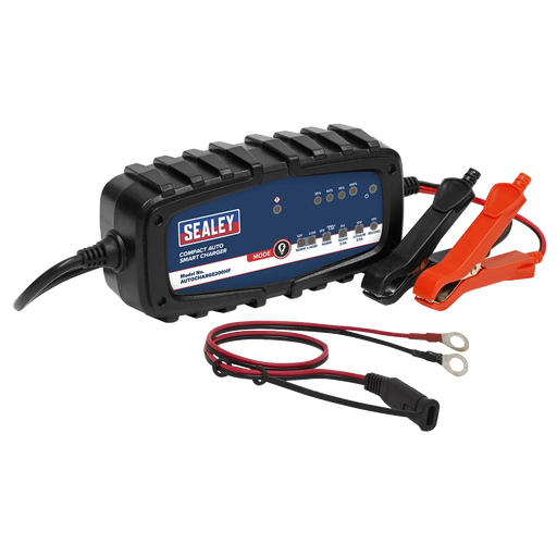 Sealey 6/12V Auto Smart Charger & Maintainer 2A