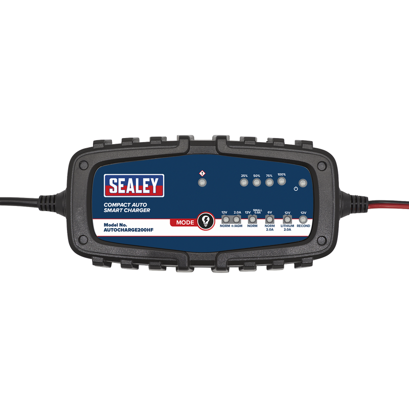 Sealey 6/12V Auto Smart Charger & Maintainer 2A