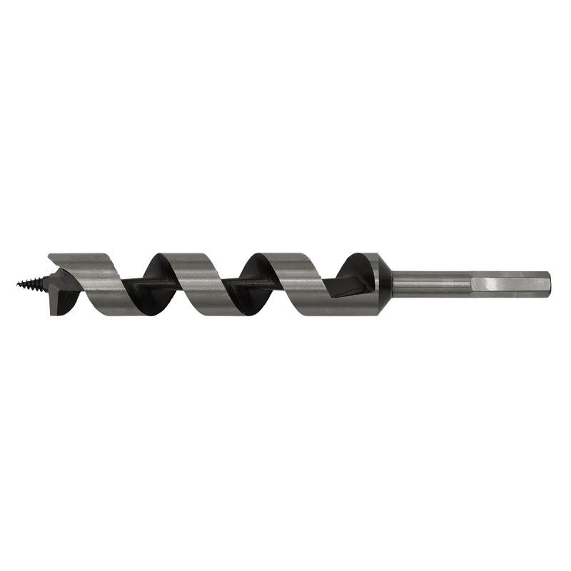 Sealey Auger Wood Drill Bit 28mm x 155mm Hex Shank