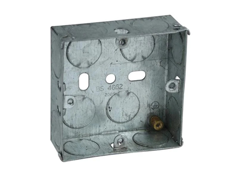Axiom Electrical Metal Switch Box 16mm (Pack 20) - MB116