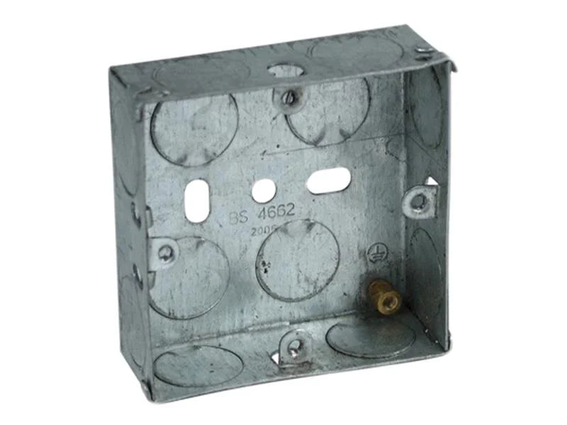 Axiom Electrical Metal Socket Box (Pack 10) 25-35mm