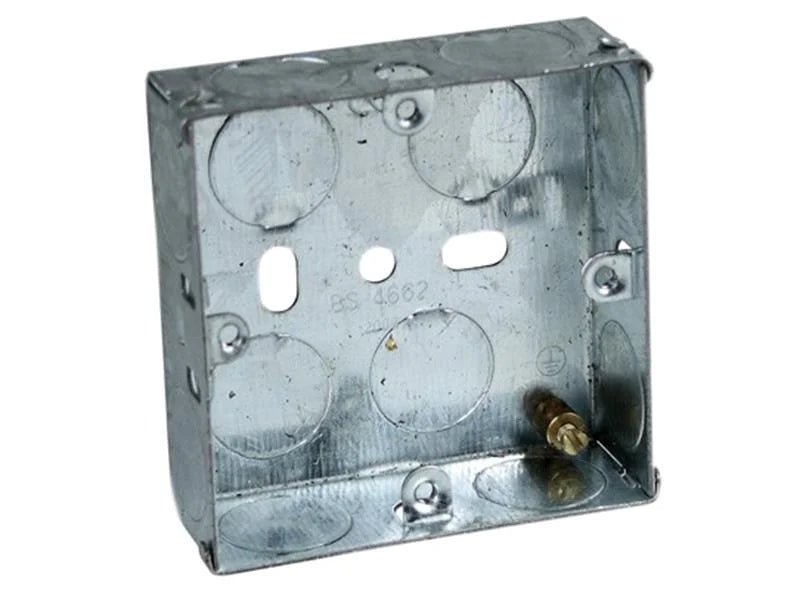 Axiom Electrical Metal Socket Box (Pack 10) 25-35mm