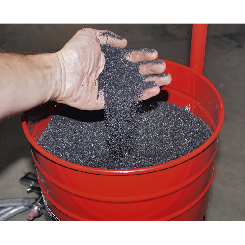 Sealey Shot Blasting Grit Bag 25kg - 200-700 Microns