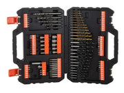 Black + Decker A7200 Mixed Drilling and Screwdriving Set 109 Piece - A7200-XJ
