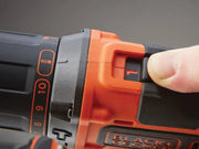 Black + Decker BCD700S1K 2 Gear Combi Drill 18V 1 x 1.5Ah Li-ion - BCD700S1K-GB