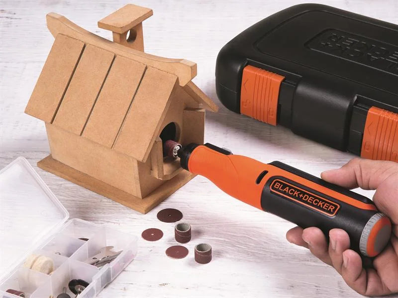 Black + Decker BCRT8IK Rotary Tool 7.2V - BCRT8IK-XJ