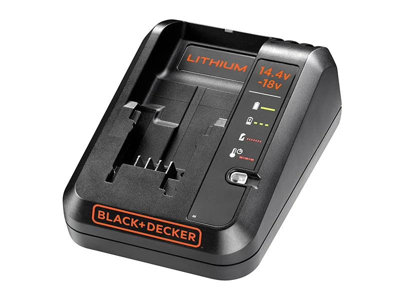 Black + Decker BDC1A-GB Multi-Voltage Charger 14.4-18V Li-ion - BDC1A-GB