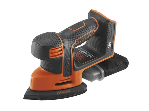Black + Decker BDCDS18 Mouse® Detail Sander 18V 1 x 1.5Ah Li-ion - BDCDS18-GB