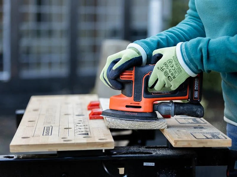 Black + Decker BDCDS18 Mouse® Detail Sander 18V 1 x 1.5Ah Li-ion - BDCDS18-GB