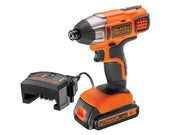 Black + Decker BDCIM18C1 Impact Driver 18V 1 x 1.5Ah Li-ion - BDCIM18C1-GB