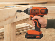 Black + Decker BDCIM18C1 Impact Driver 18V 1 x 1.5Ah Li-ion - BDCIM18C1-GB